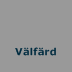 Välfärd